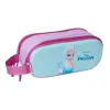 Divkāršs futrālis Frozen Rozā Debesu zils 21 x 8 x 6 cm 3D