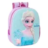 Bērnu soma Frozen Rozā Debesu zils 27 x 33 x 10 cm 3D