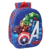 Lasten laukku The Avengers Punainen Tummansininen 27 x 33 x 10 cm 3D