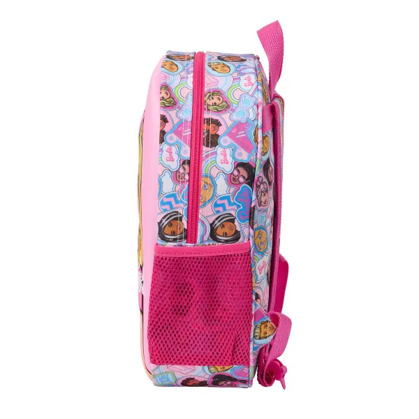 Bērnu soma Barbie Rozā 27 x 33 x 10 cm 3D