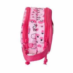 Double Carry-all Hello Kitty Pink 21 x 8 x 6 cm
