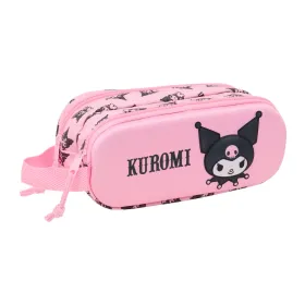 Double Carry-all Kuromi Pink 21 x 8 x 6 cm
