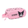 Kaksilokeroinen laukkku Kuromi Pinkki 21 x 8 x 6 cm