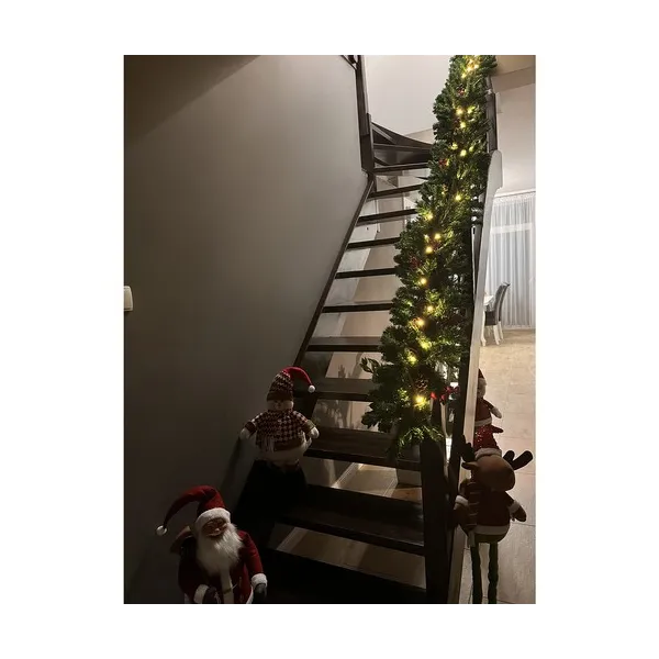 Christmas tree garland 2.7m with LED lights Ruhhy 22322