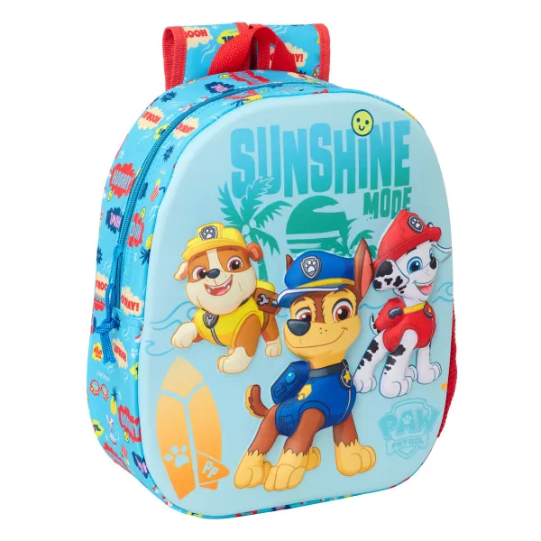 Детский рюкзак The Paw Patrol Синий 27 x 33 x 10 cm 3D