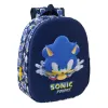 School Bag Sonic City Blue 27 x 33 x 10 cm