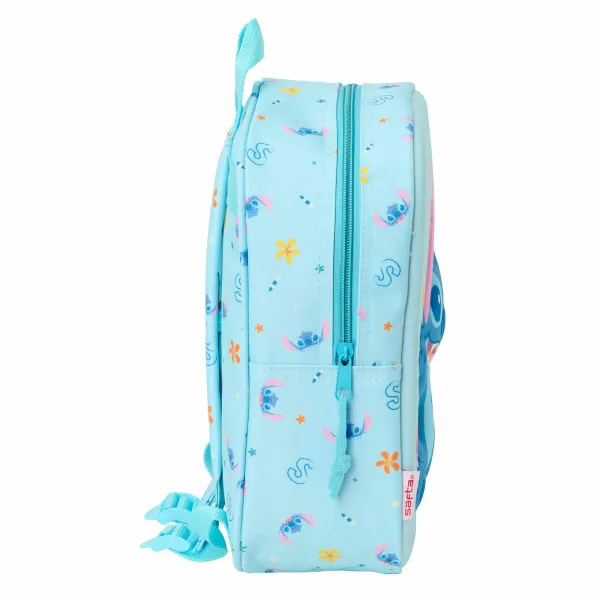 Детский рюкзак Lilo & Stitch Светло Синий 22 x 27 x 10 cm 3D