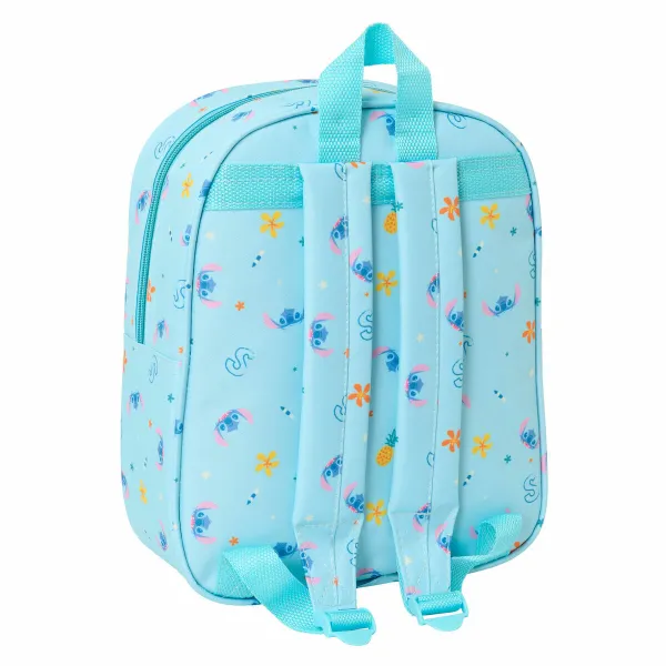 Детский рюкзак Lilo & Stitch Светло Синий 22 x 27 x 10 cm 3D