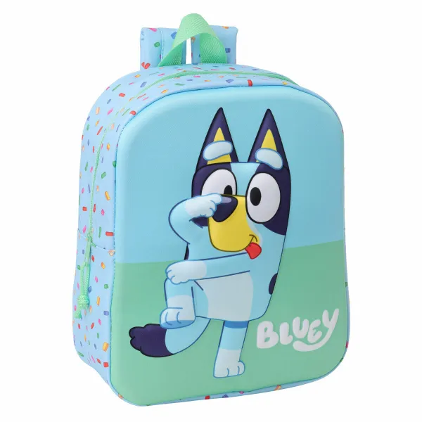 Школьный рюкзак Bluey Синий 22 x 27 x 10 cm
