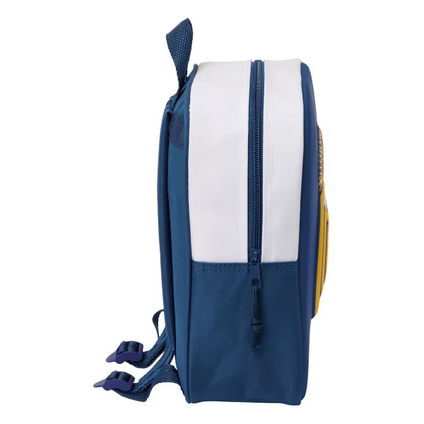Bērnu soma Real Madrid C.F. Melns 22 x 27 x 10 cm 3D