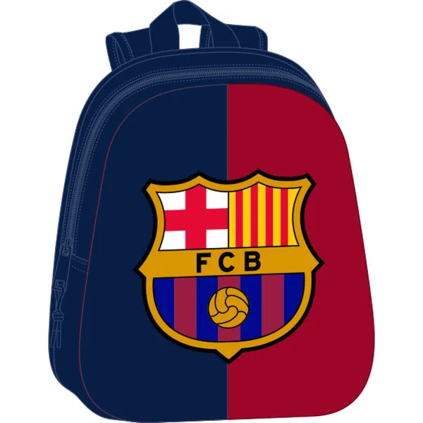 Детский рюкзак F.C. Barcelona Синий Тёмно Бордовый 27 x 33 x 10 cm 3D