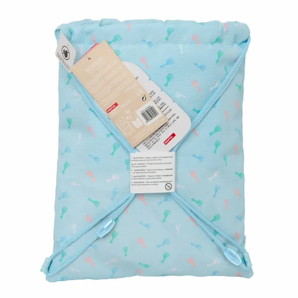 Kuprinė su virvutėmis Sophie la Girafe Mėlyna 26 x 34 x 1 cm