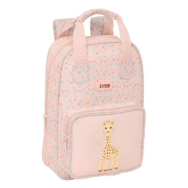 Koululaukku Sophie la Girafe 20 x 28 x 8 cm