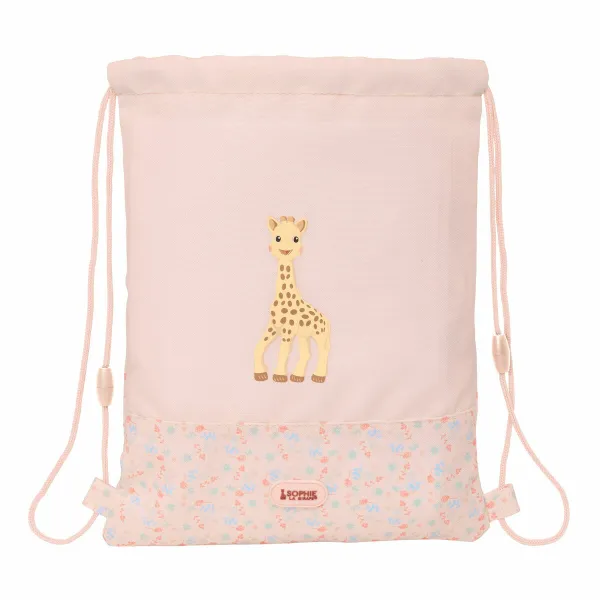 Сумка-рюкзак на веревках Sophie la Girafe 26 x 34 x 1 cm