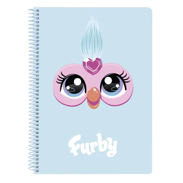 Užrašų knygelė Furby Dangaus mėlynumo A5 80 Paklodės