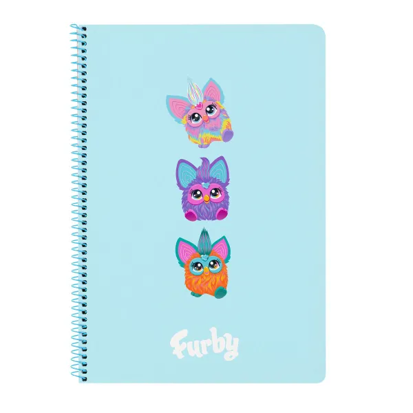 Užrašų knygelė Furby Dangaus mėlynumo A4 80 Paklodės
