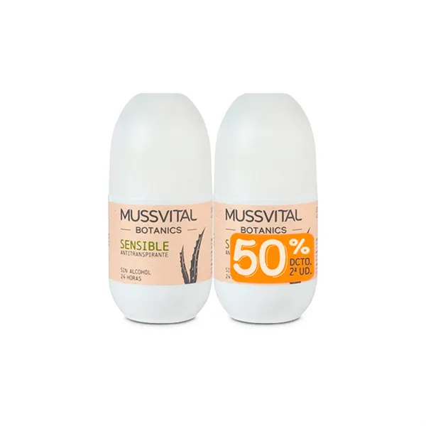 Mussvital Botanics Deo Sensitive 75ml Set 2 Units