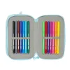 Penālis ar vietu trim zīmuļiem Furby Zils 12,5 x 19,5 x 5,5 cm 37 Daudzums