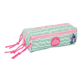 Kolmilokeroinen laukku Lilo & Stitch Ice cream Pinkki 22 x 8,5 x 6 cm
