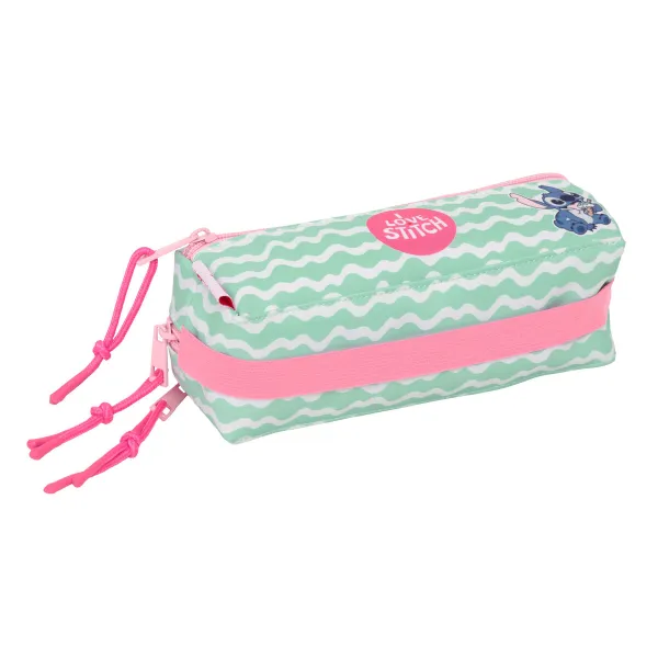 Kolmilokeroinen laukku Lilo & Stitch Ice cream Pinkki 22 x 8,5 x 6 cm
