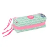 Kolmilokeroinen laukku Lilo & Stitch Ice cream Pinkki 22 x 8,5 x 6 cm