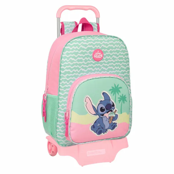 Koululaukku Lilo & Stitch Ice cream Pinkki 33 x 42 x 14 cm