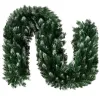 Lumega kaetud jõulupuu pärg 2,7m HQ Ruhhy 22326