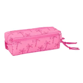Kolmilokeroinen laukku Lilo & Stitch Chill Pinkki Mintunvihreä 22 x 8,5 x 6 cm