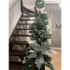 Snow-covered Christmas tree garland 2.7m HQ Ruhhy 22326