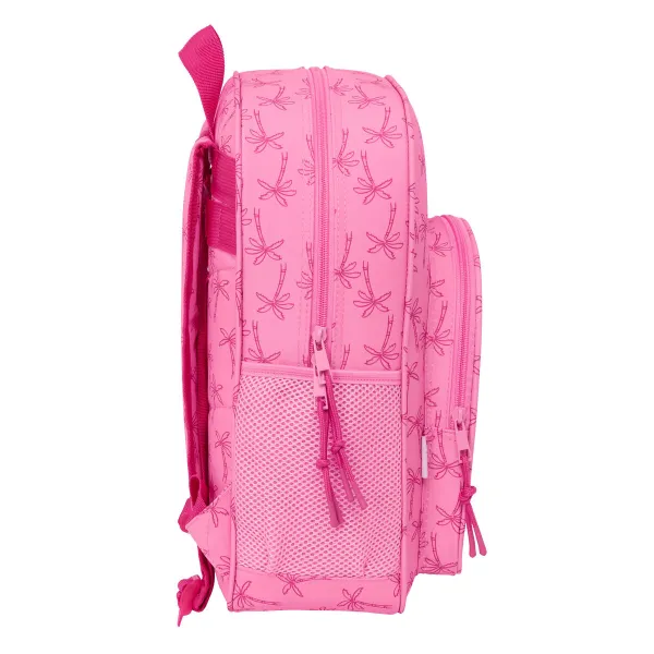 Skolas soma Lilo & Stitch Chill Rozā 32 x 38 x 12 cm