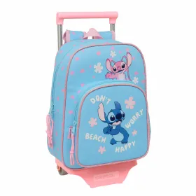 Mokyklinis krepšys Lilo & Stitch Happy Dangaus mėlynumo 26 x 11 x 67 cm 26 x 34 x 11 cm