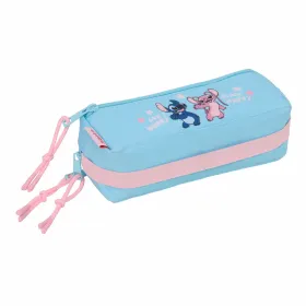 Triple Carry-all Lilo & Stitch Happy Sky blue 22 x 8,5 x 6 cm
