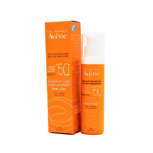 Avene Solar Anti-Aging Color Spf50 + 50ml