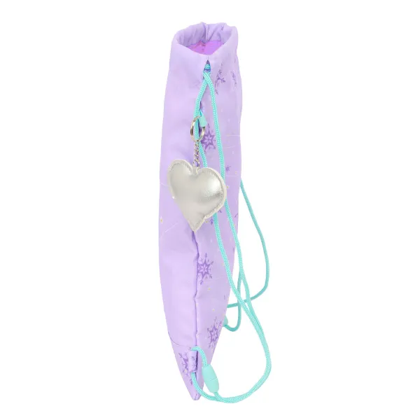 Backpack with Strings Frozen Spirit Lilac 26 x 34 x 1 cm