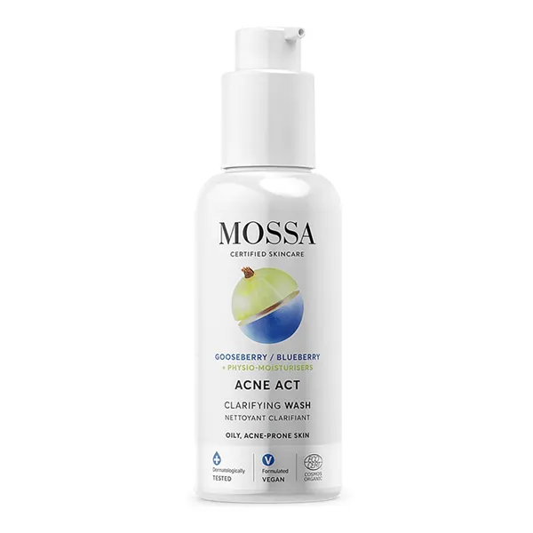 Mossa Cosmetics Mossa Acne Act Gel Limpiador Facial 140ml