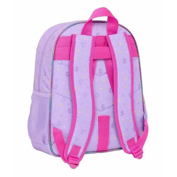 Koululaukku Unicorn Academy Liila 32 x 38 x 12 cm