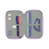 Triple Pencil Case Unicorn Academy Lilac 12,5 x 19,5 x 5,5 cm 37 Pieces