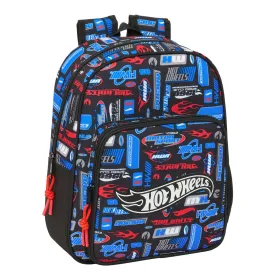 Mokyklinis krepšys Hot Wheels Spalvotas 27 x 33 x 10 cm