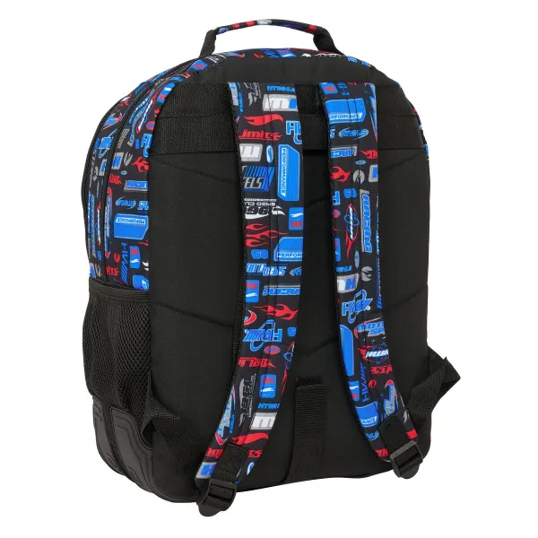 Skolas soma Hot Wheels Daudzkrāsains 32 x 42 x 15 cm