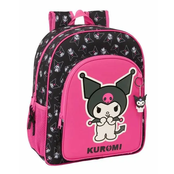 Koululaukku Kuromi Musta Fuksia 32 x 38 x 12 cm