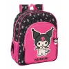 Koululaukku Kuromi Musta Fuksia 32 x 38 x 12 cm