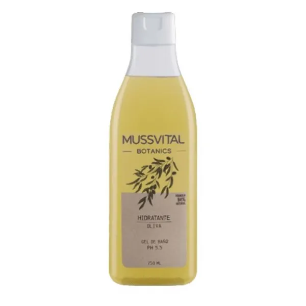 Mussvital Botanics Olive Bath  Gel 750ml