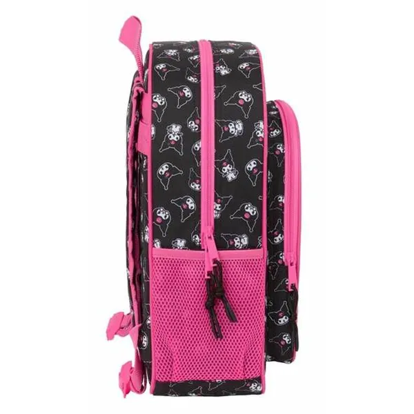 Koululaukku Kuromi Musta Fuksia 32 x 38 x 12 cm