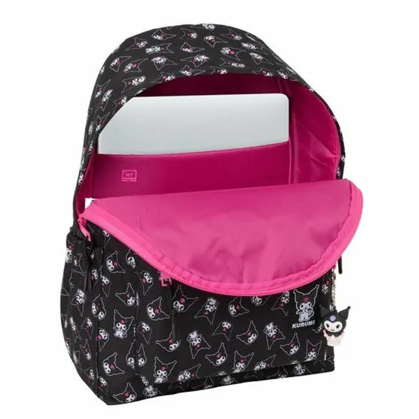 Koululaukku Kuromi Musta Fuksia 31 x 43 x 13 cm