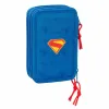 Ceļasoma Superman Zils 12,5 x 19,5 x 5,5 cm 37 Daudzums