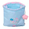 Сумка-рюкзак на веревках BlackFit8 Smile Синий Розовый 35 x 40 x 1 cm