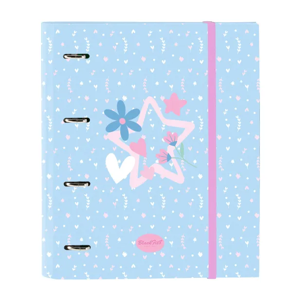 Gredzenveida stiprinājums BlackFit8 Smile Zils Rozā 27 x 32 x 3.5 cm