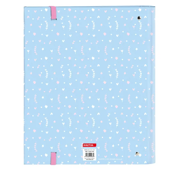 Gredzenveida stiprinājums BlackFit8 Smile Zils Rozā 27 x 32 x 3.5 cm