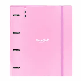 Папка-регистратор BlackFit8 Smile Синий Розовый 27 X 32 X 4 cm