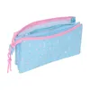 Triple Carry-all BlackFit8 Smile Pink Light Blue 22 x 12 x 3 cm